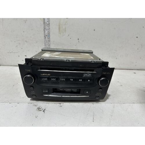 Lexus GS430 CD Player Head Unit UZS190 03/2005-12/2011