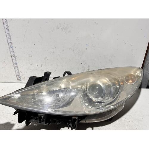Peugeot 307 Left Headlight T6 Halogen 10/05-02/09