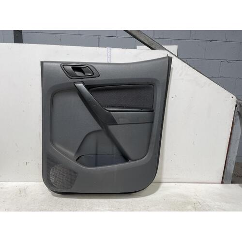 Ford Ranger Right Rear Door Trim with Window Switch PX I 06/2011-06/2015