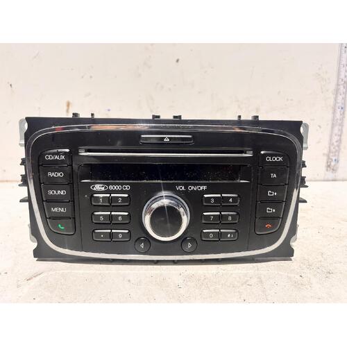 Ford MONDEO Stereo Head Unit 6 Stacker CD Player MC 09/10-12/14 