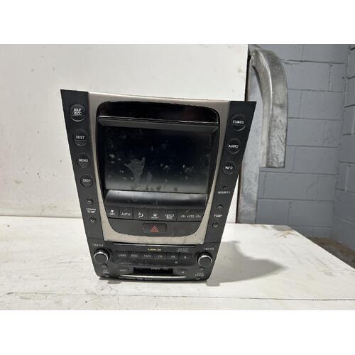Lexus GS300 Head Unit Assembly GRS190 03/2005-12/2011