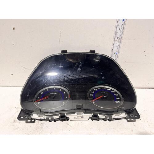 Hyundai ACCENT Instrument Cluster RB Petrol Auto 07/11-12/19
