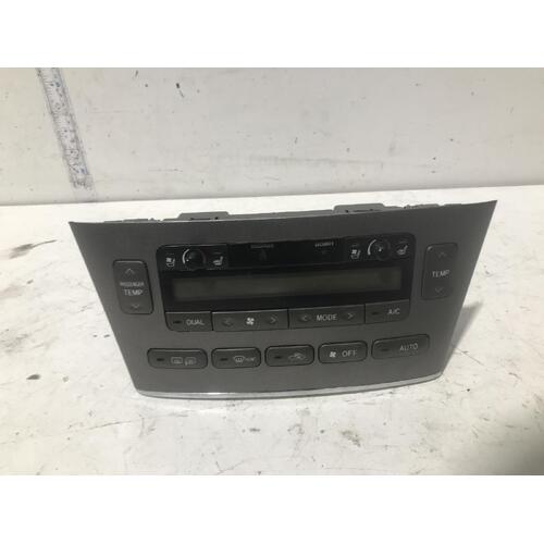 Lexus ES300 Heater A/C Controls MCV30 10/2001-12/2005