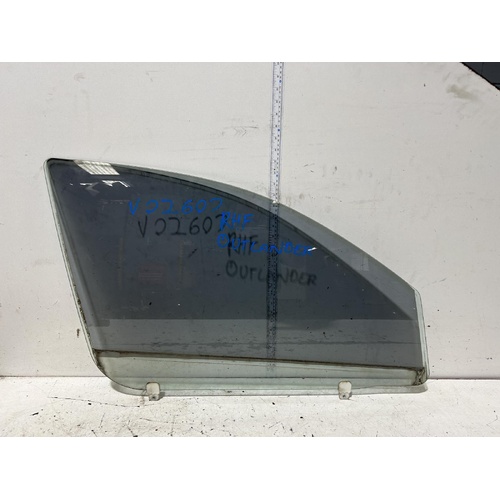 Mitsubishi Outlander Right Front Door Glass ZH 11/2006-10/2012