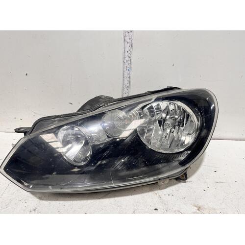 Volkswagen GOLF Left Headlight GEN 6 Comfortline 10/08-03/13