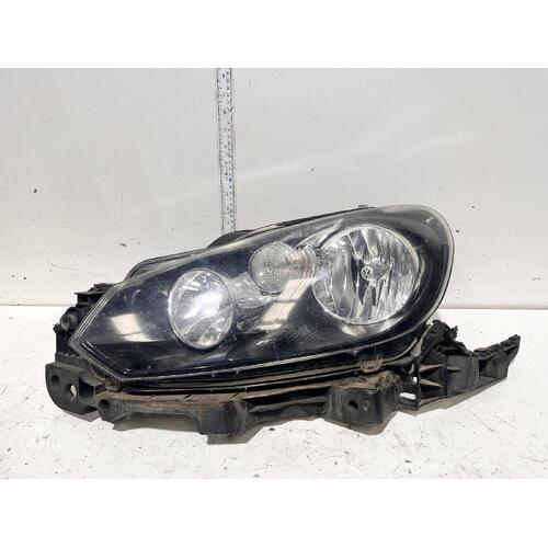 Volkswagen GOLF Left Headlight GEN 6 Halogen 10/08-03/13