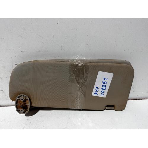 Holden Colorado Sun Visors RG 01/2012-12/2020