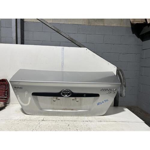 Toyota Corolla Bootlid ZZE122 12/2001-06/2007