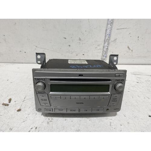 Toyota Yaris Head Unit NCP90 10/2005-06/2016