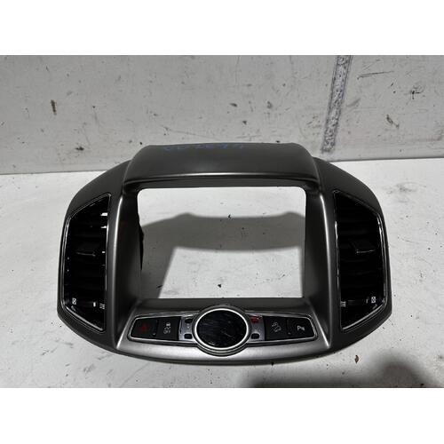 Holden Captiva Display Unit Surround W/ Dash Vents CG II 01/2011-09/2015