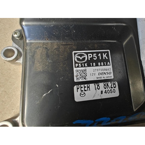 Mazda 3 Engine ECU 2.0L Petrol BM 11/13-05/16