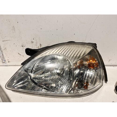 Kia RIO Left Headlight DC 09/02-07/05