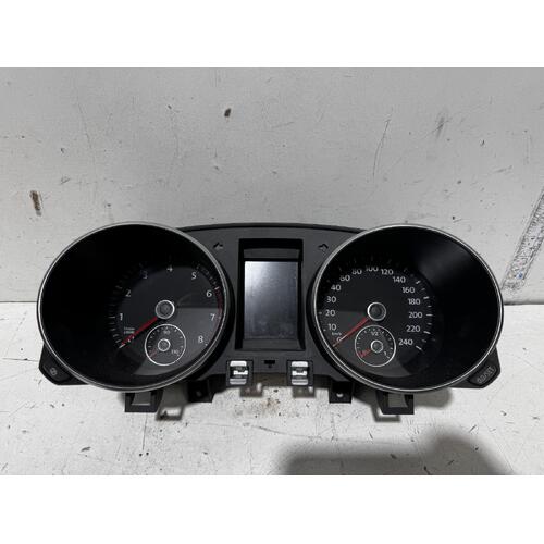 Volkswagen Golf Instrument Cluster Gen 6 10/2008-01/2016