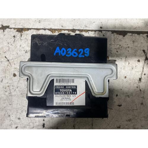 Toyota Hilux Engine ECU TGN16 02/2005-08/2015