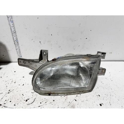 Hyundai Excel Left Head Light X3 02/1997-09/2000