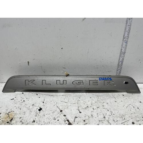 Toyota KLUGER Rear Garnish GSU40 Tailgate 08/07-02/14