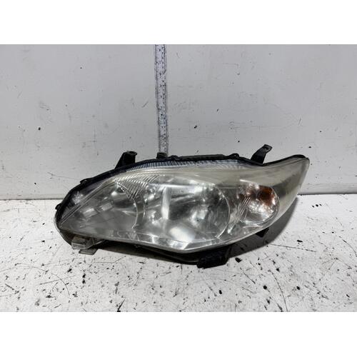Toyota Corolla Left Head Light ZRE152 04/2010-12/2013