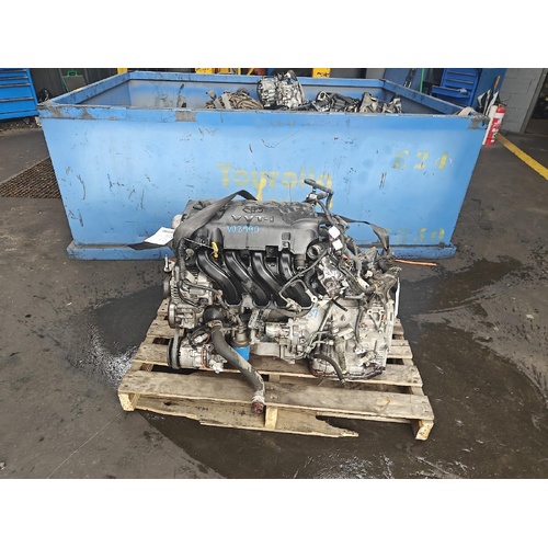 Toyota Yaris Engine 1.5L Petrol 1NZ-FE NCP93 10/2005-06/2016
