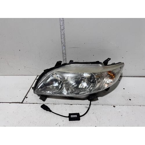 Toyota Corolla Left Head Light ZRE152 03/2007-03/2010