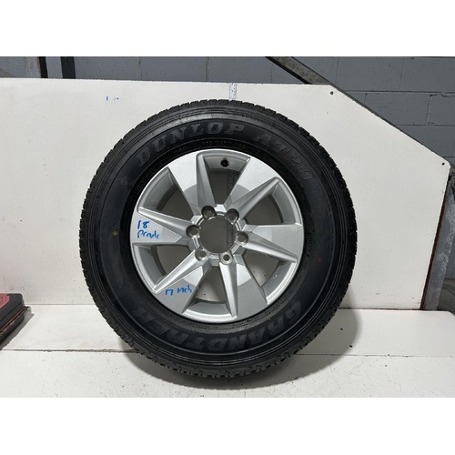 Toyota Prado Allow Wheel Mag and Tyre 150 Series 08/2017-11/2023