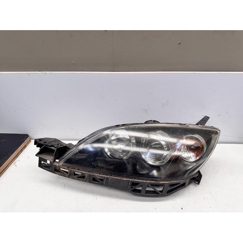 Mazda 3 Left Head Light BK 10/2003-04/2009