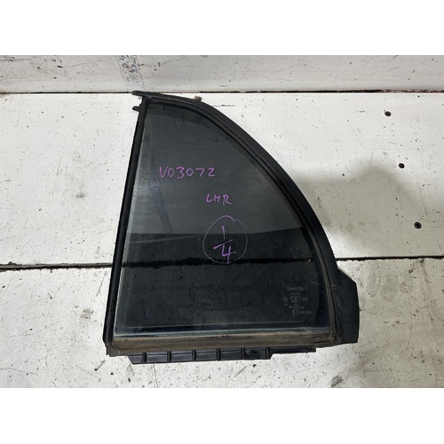 Toyota Yaris Left Rear Door 1/4 Glass NCP90 10/2005-07/2011