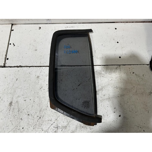 Nissan Navara Right Rear Door 1/4 Glass D40 09/2005-08/2015