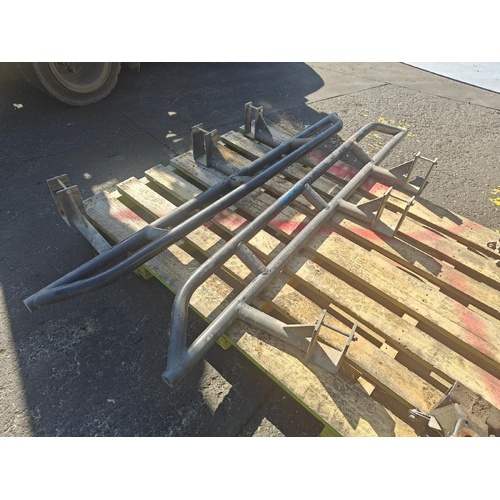 Dominator 4X4 Steel Side Steps Suits Mitsubishi Triton DualCab ML MN 07/06-04/15