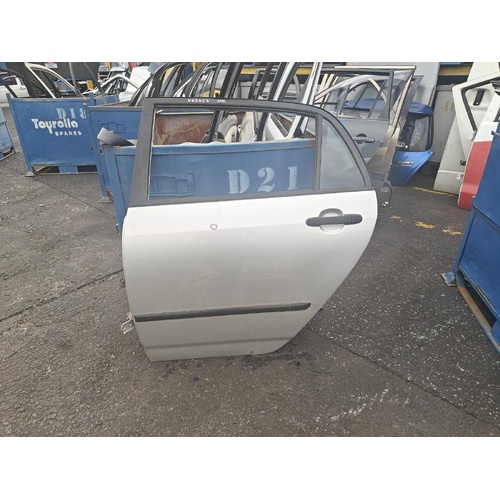 Toyota Corolla Left Rear Door Shell ACM20 12/2001-06/2007