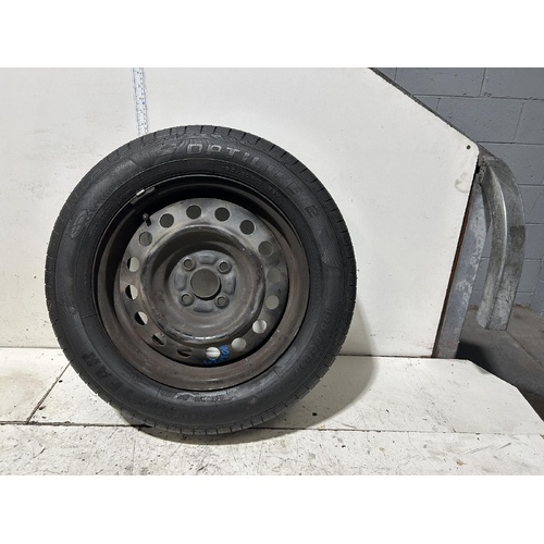 Toyota Corolla Steel Rim and Tyre ZZE122 12/2001-06/2007