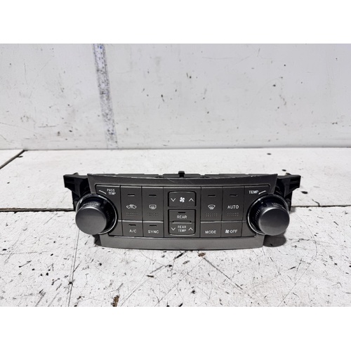 Toyota Kluger Heater Controls GSU40 05/2007-02/2014