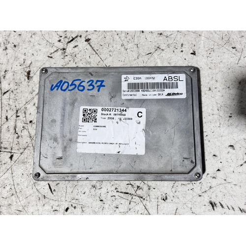 Holden Commodore Engine ECU VF 05/2013-12/2017