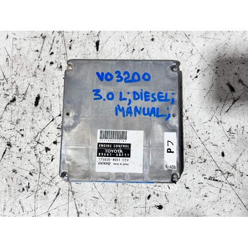 Toyota Prado Engine ECU KDJ120 08/2007-10/2009