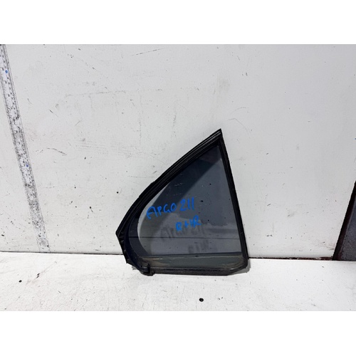 Mitsubishi Lancer Right Rear Door 1/4 Glass CJ 09/2007-10/2015