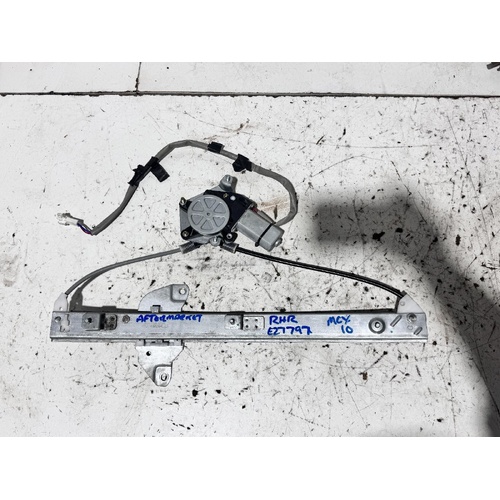Toyota Avalon Right Rear Window Regulator MCX10 07/2000-06/2005