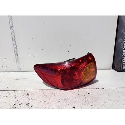 Toyota Corolla Left Tail Light ZRE152 03/2007-02/2010