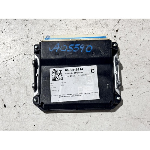 Toyota Prado Engine ECU 150 Series 08/2009-09/2011