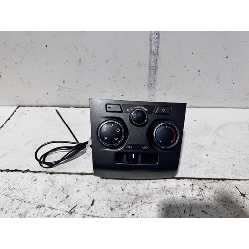 Holden Colorado Heater Controls RG 01/2012-06/2016