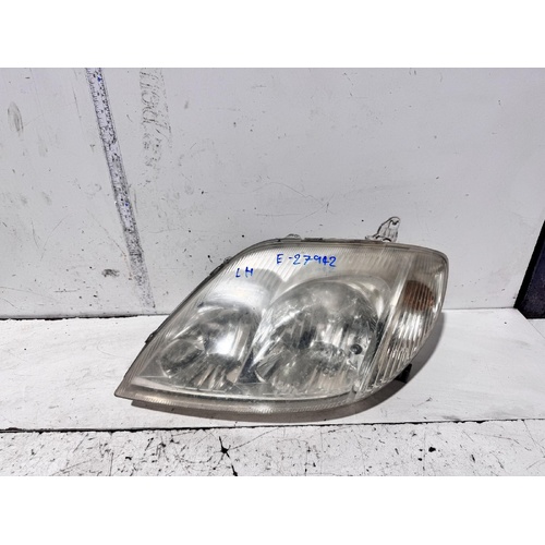Toyota Corolla Left Head Light ZZE122 12/2001-04/2004