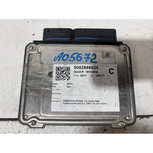 Volkswagen Jetta Engine ECU 1B 02/2011-10/2014
