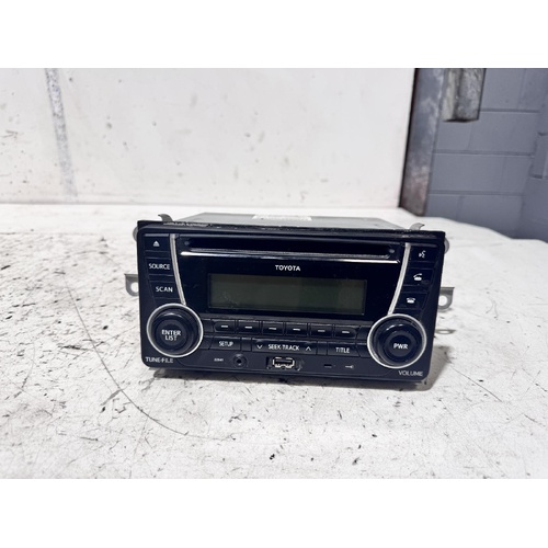 Toyota Corolla Stereo Head Unit ZRE152 03/2007-10/2013