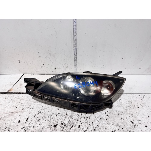 Mazda 3 Left Head Light BK 10/2003-04/2009