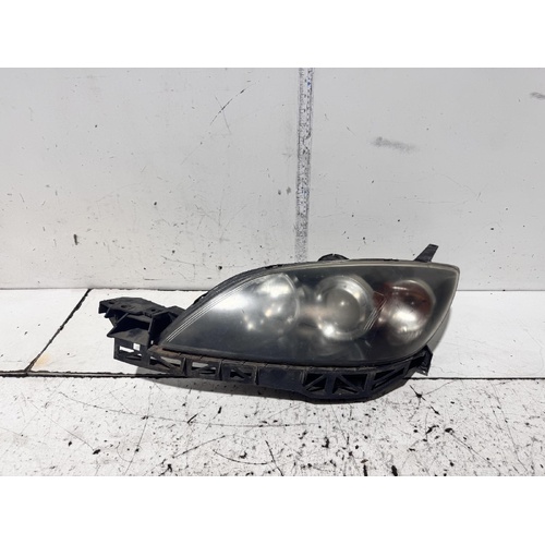 Mazda 3 Left Head Light BK 10/2003-04/2009