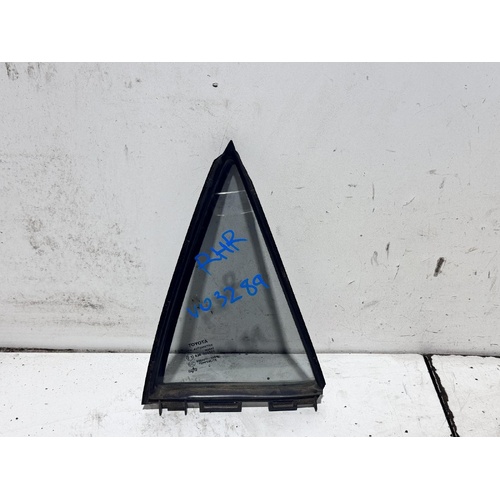 Toyota Corolla Right Rear Door 1/4 Glass ZRE152 03/2007-09/2012
