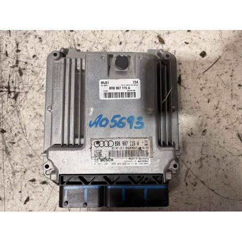 Audi Q5 ECU 8R0 907 115 A CDNB Petrol 8R 12/2008-10/2012