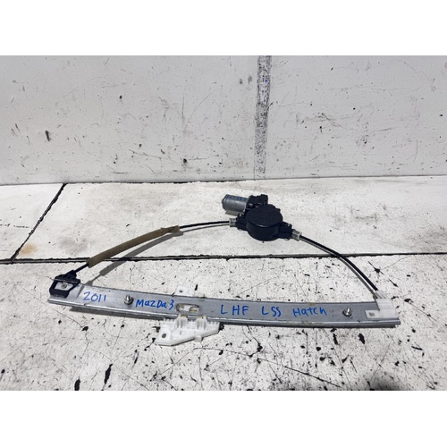 Mazda 3 Left Front Door Window Regulator BL 04/2009-10/2013