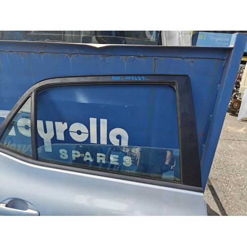 Toyota Corolla Right Rear Door Glass ZRE152 03/2007-09/2012