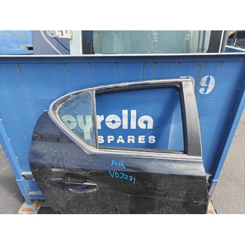 Lexus CT200h Right Rear Door Glass ZWA10 03/2011-10/2022