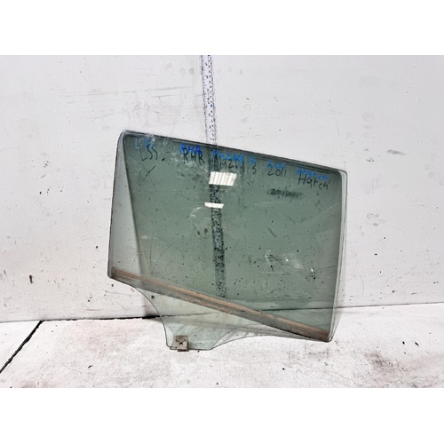 Mazda 3 Right Rear Door Window Glass BL 04/2009-10/2013