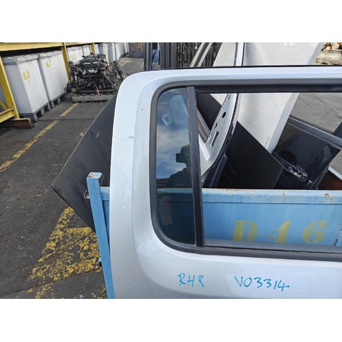 Volkswagen Amarok Right Rear Door 1/4 Glass 2H 10/2010-09/2022